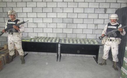 Asegura la Sedena 11.5 mdd en Sonora