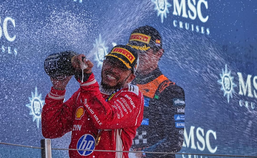 Lewis Hamilton se acerca en el Campeonato de Pilotos de F1 / Foto: AP