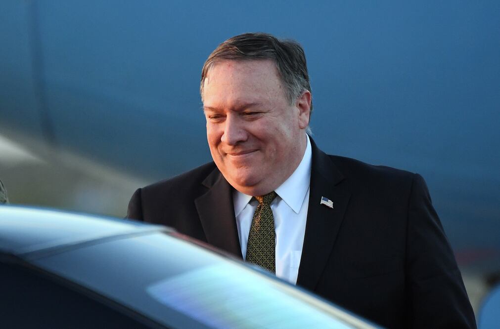 El Secretario de Estado de Estados Unidos, Mike Pompeo. Foto: Reuters