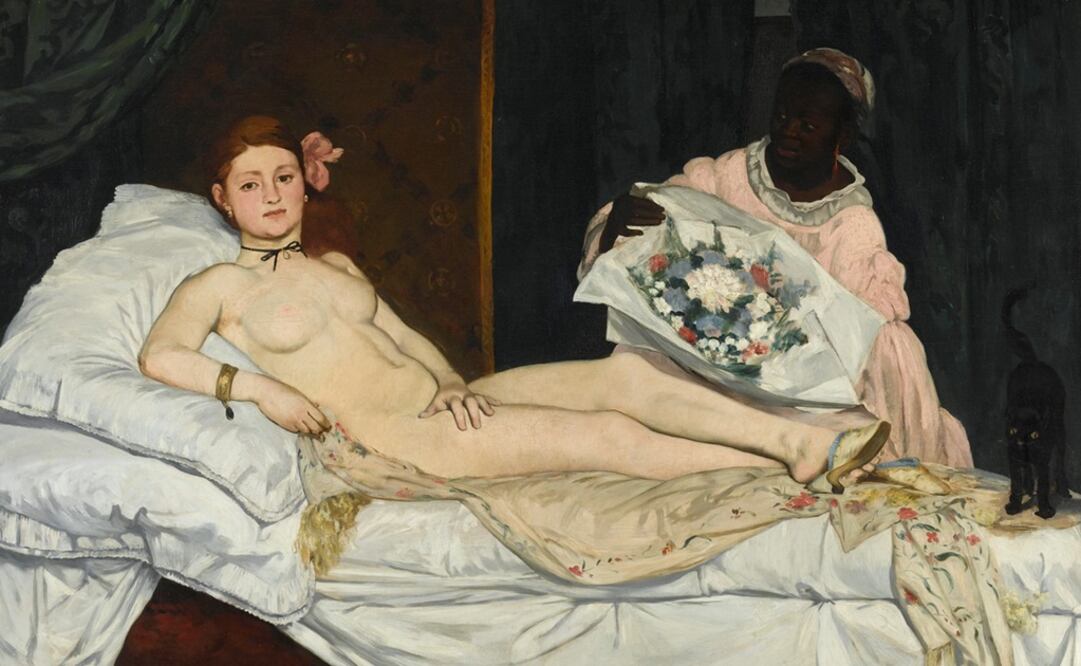 La pintura "L'Olympia" (1863) de Manet es una de las piezas que podrán visitarse a partir del próximo martes en el recinto parisino. (FOTO: especial)