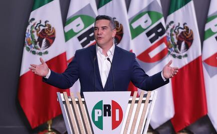 En última sesión de pasarela priista, "Alito" Moreno pide piso parejo para la competencia política 