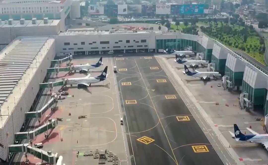 FOTO: Twitter / @AICM_mx