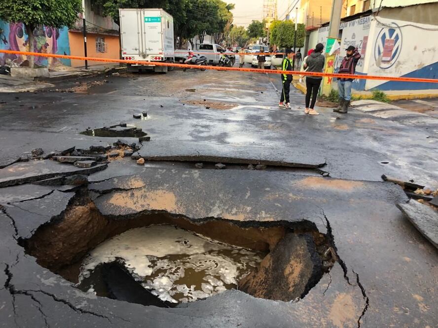 Foto: Especial/El Universal/ La fuga se registró en una tubería de 30 pulgadas de diámetro de la red primaria que abastece a la zona oriente de la alcaldía