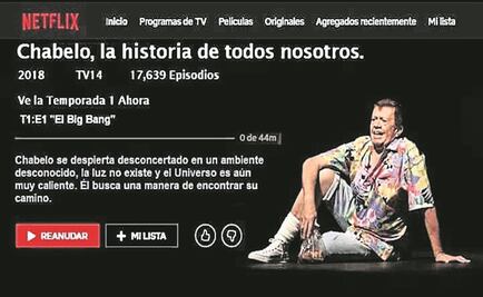 Chabelo ya está en Netflix