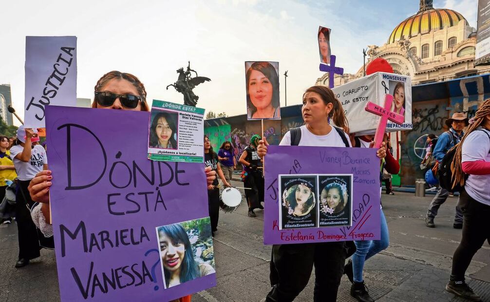 Las inconformes subrayaron en la marcha que resistir juntas es la única forma de que se escuche que las violencias, de cualquier tipo, existen y que no van a seguir callando. Foto: Luis Camacho / EL UNIVERSAL