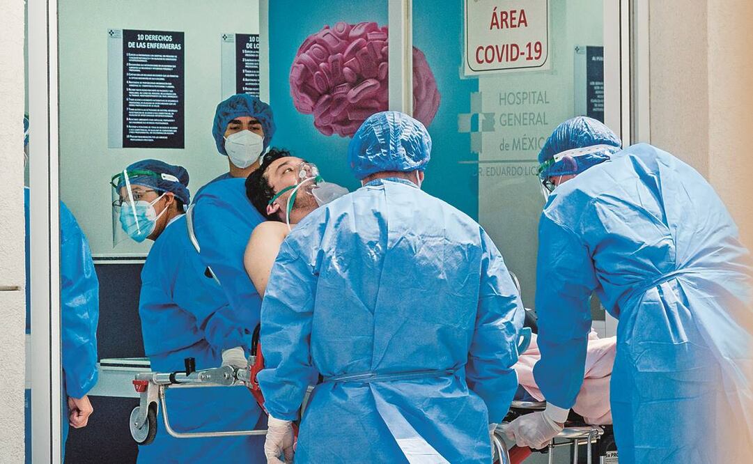 La ampliación de recursos a los Servicios de Salud Pública de la CDMX se dio dentro de Fonaden, con el fin de diagnosticar casos Covid de manera oportuna durante la quinta ola, señala informe de la SAF. Foto: Galo Cañas/ Cuartoscuro