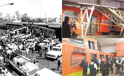 Tres accidentes han paralizado al Metro