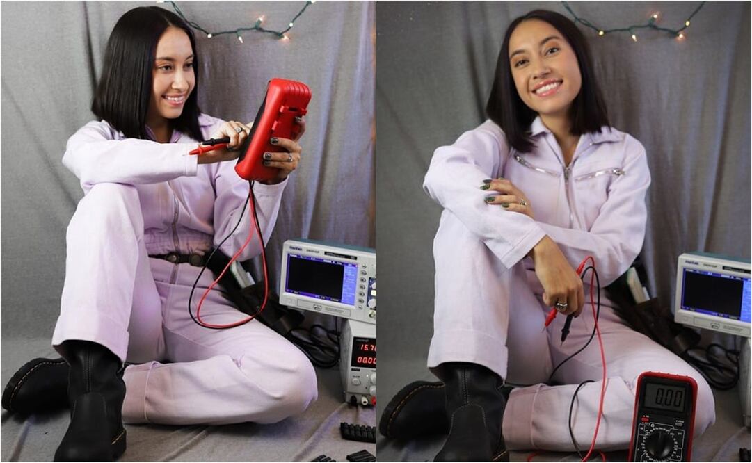 La primera mexicana en alcanzar el espacio. Foto: instagram Katya Echazarreta.