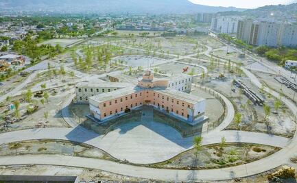 Avanza construcción de parque metropolitano donde estuvo el penal del Topo Chico
