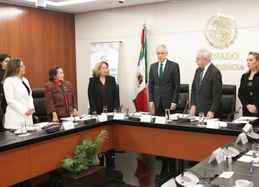 Diplomáticos comparecen y son ratificados ante Comisión de Relaciones Exteriores del Senado