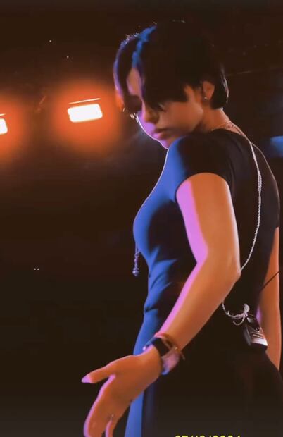 Ángela Aguilar ensayando a poco de presentarse en el "Jaripeo hasta los huesos".
Foto: Instagram