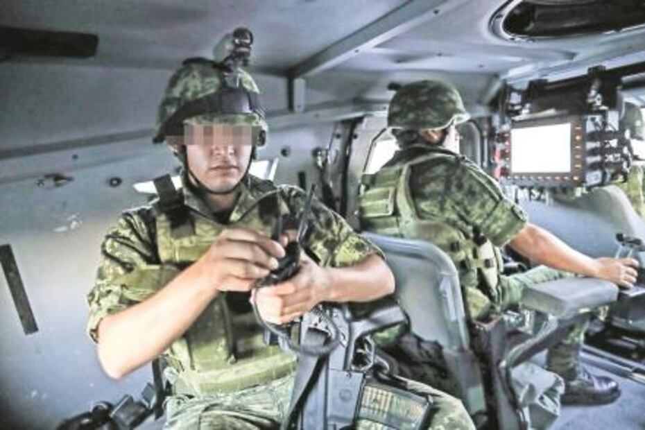 Así es una jornada con militares que vigilan Reynosa