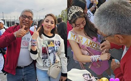 TikTok: Papá "swiftie" cumple su sueño y regala "friendship bracelets" junto a su hija
