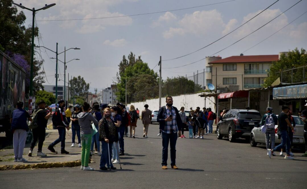 La Coordinación General de Protección Civil del Estado de México activó los protocolos de Protección Civil tras la activación de las alarmas sísmicas. Foto: Germán Espinosa