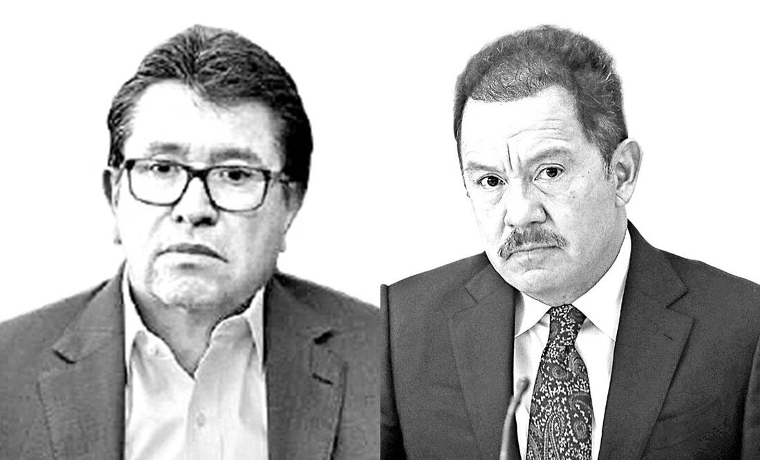 Ricardo Monreal e Ignacio Mier Velazco. Fotos: Archivo/ El Universal