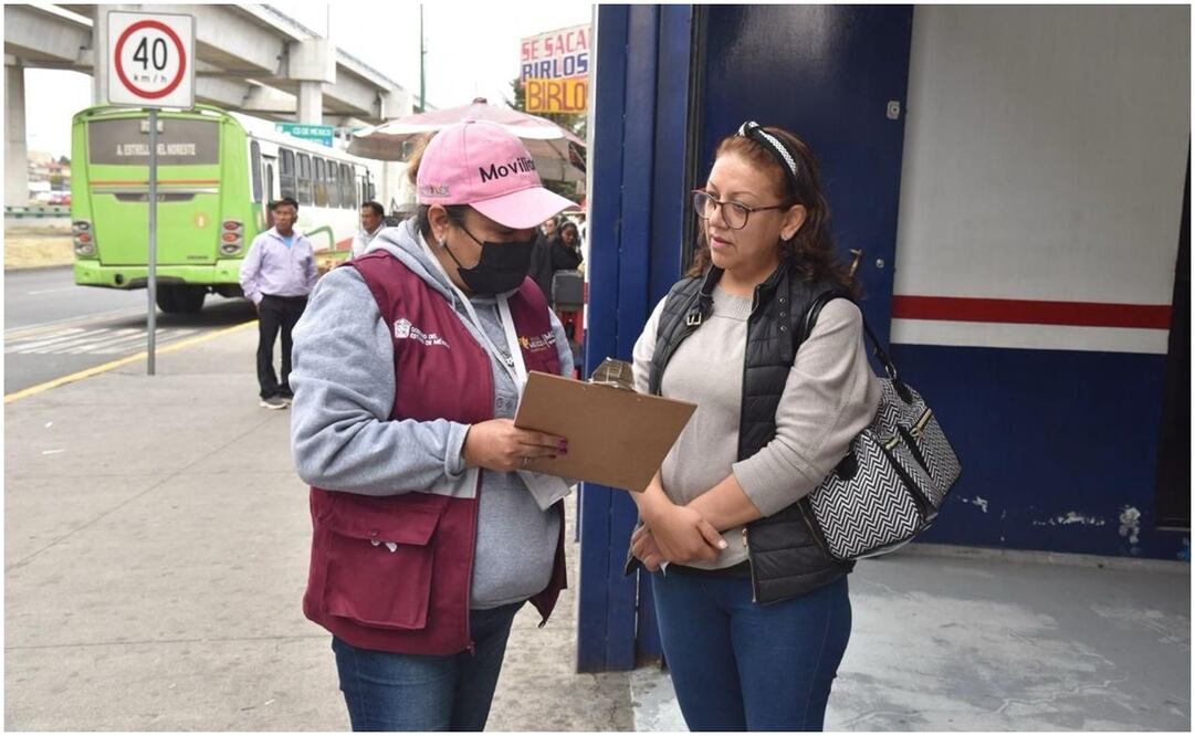 Encuesta de movilidad en Edomex. Foto: Especial
