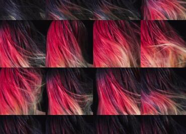 El mágico tinte que cambia de color con el clima