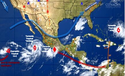 Prevén que “Norma” entre a BCS como huracán categoría 1