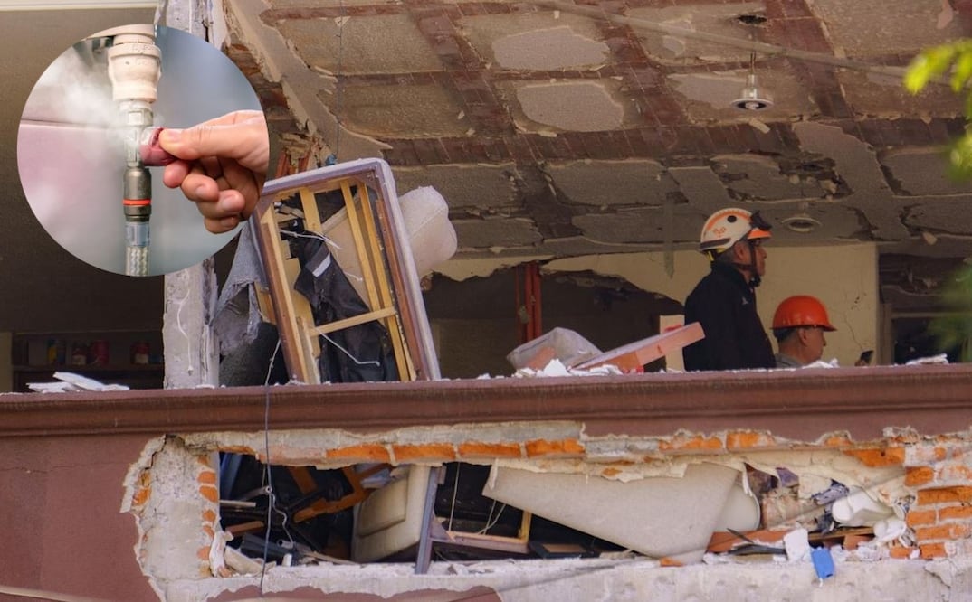 Se registró una explosión por acumulación de gas en paseos de Tasqueña en la alcaldía de Coyoacán. Fotos: Osmar Alvarado | EL UNIVERSAL