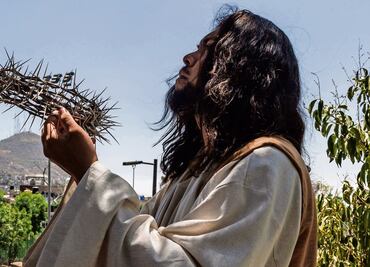 “Competí contra cuatro personas y tuve la dicha de ser el elegido”, personificará a Jesús en la escenificación en Cuautepec en la GAM