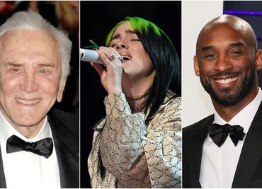 Billie Eilish, Kirk Douglas y Kobe Bryant reinarán en los Oscar