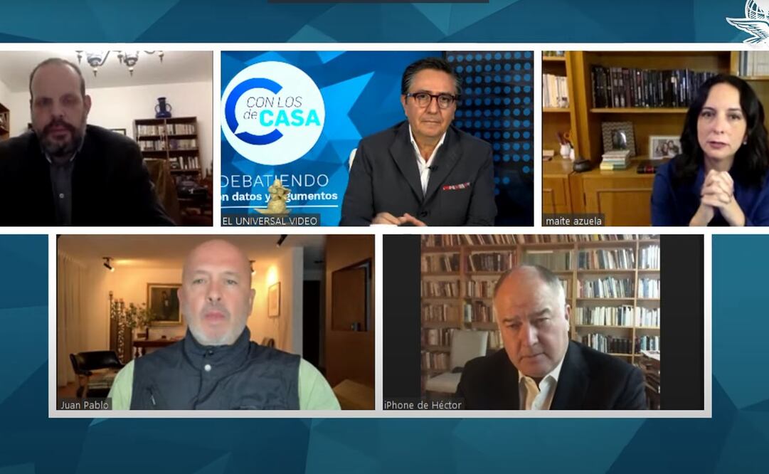 Con los de Casa. Foto: tomada de video. EL UNIVERSAL