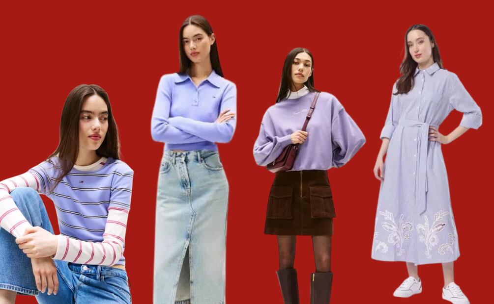 El tono inesperado que ilumina la piel y resta años visualmente. Fotos: Tommy Hiilfiger