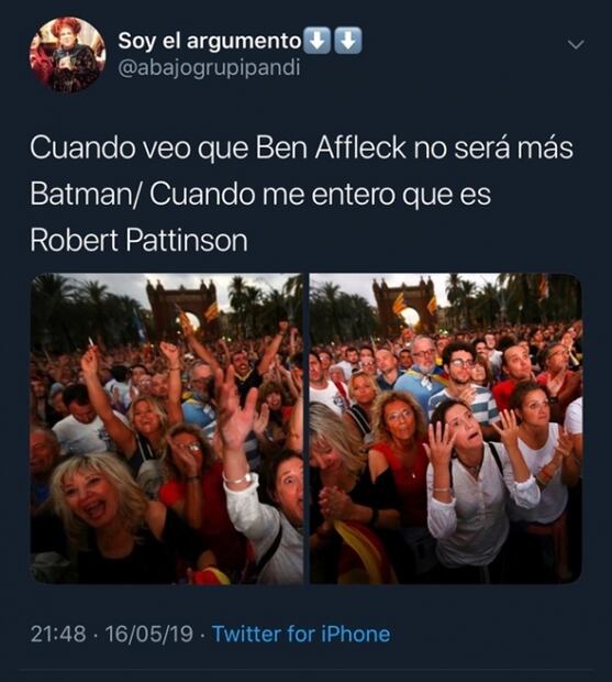 Tunden en redes que Pattinson sea el nuevo Batman