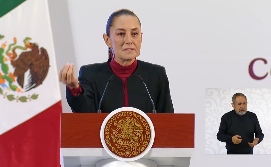 Claudia Sheinbaum habló sobre los señalamientos del expresidente al asegurar que promueve una crisis constitucional con la reforma judicial.
 Foto: captura