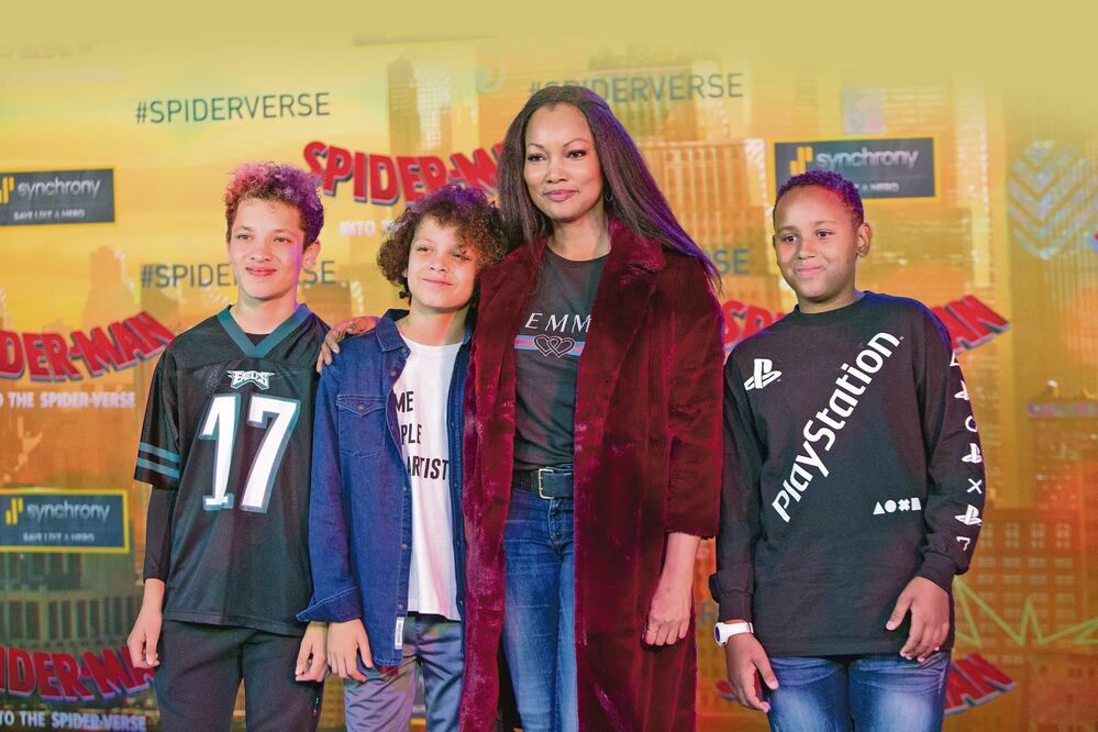 Acudió Garcelle Beauvais (al centro). FOTO: REUTERS