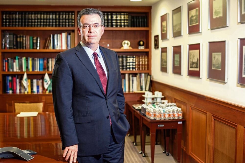 Alejandro Díaz de León, director general de Bancomext (GERMAN ESPINOSA. EL UNIVERSAL)