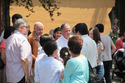 José Antonio Meade asiste a misa previo al debate