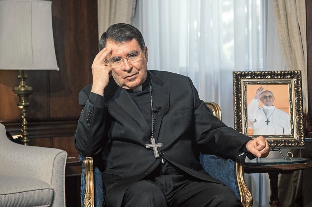 Nuncio apostólico, Christophe Pierre (GERMÁN ESPINOSA. EL UNIVERSAL)