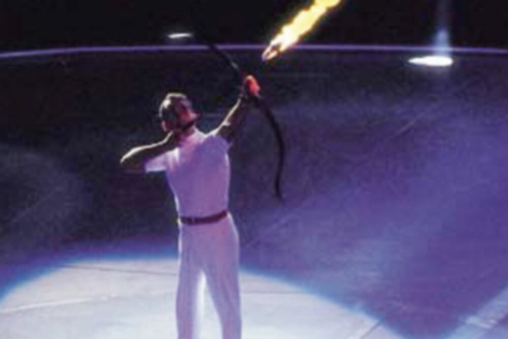 Genial encendido del pebetero (CONADE)