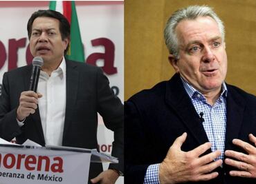 Chocan Mario Delgado y Santiago Creel por apoyos a la población