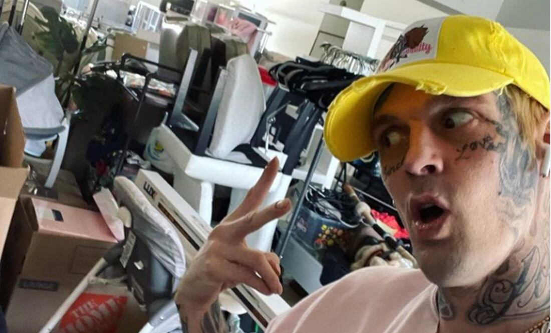 De las últimas fotos que Aaron Carter compartió en su Instagram.