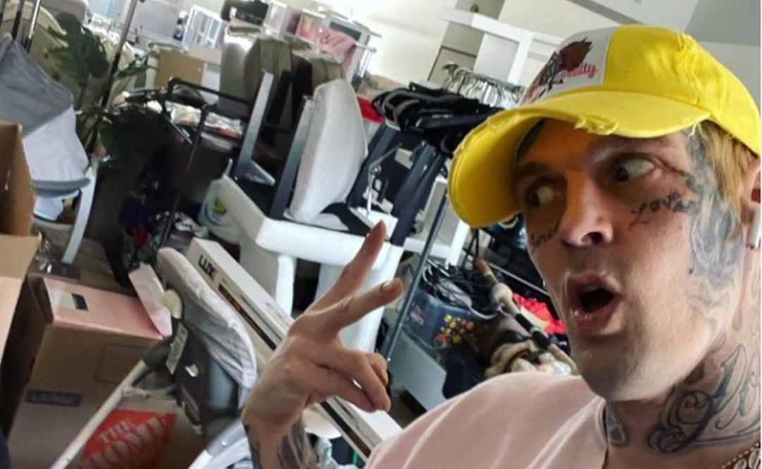 De las últimas fotos que Aaron Carter compartió en su Instagram.