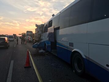 Accidente en carretera Campeche-Mérida deja 3 muertos y 15 lesionados