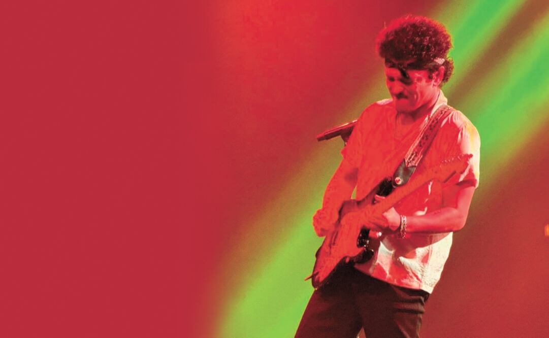 Bruno Mars llega con 24K a Televisa. Foto: Televisa