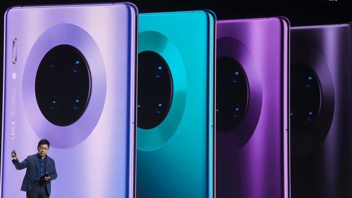 Huawei dio a conocer sus Huawei Mate 30 que competirán con el iPhone 11 de Apple y el Samsung Galaxy Note 10.