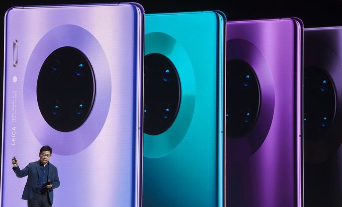 Huawei dio a conocer sus Huawei Mate 30 que competirán con el iPhone 11 de Apple y el Samsung Galaxy Note 10.
