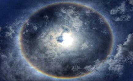 Reportan halo solar también en Chiapas y Oaxaca