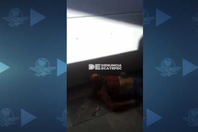 Golpean y desnudan a presunto ladrón en Metro Olímpica