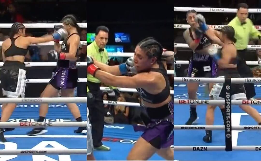 La boxeadora mexicana enfrentó a Jessica McCaskill - FOTO: Especial