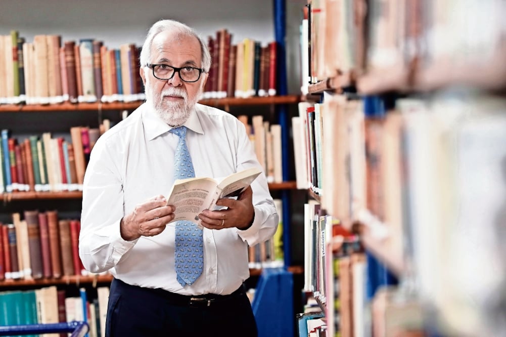 Javier Garciadiego velará por el patrimonio documental del recinto. (CRISTOPHER ROGEL. EL UNIVERSAL)