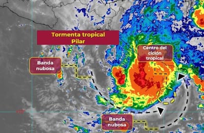 ¿Cómo y dónde afectará la tormenta tropical "Pilar" y el frente frío 8 este 1 de noviembre?