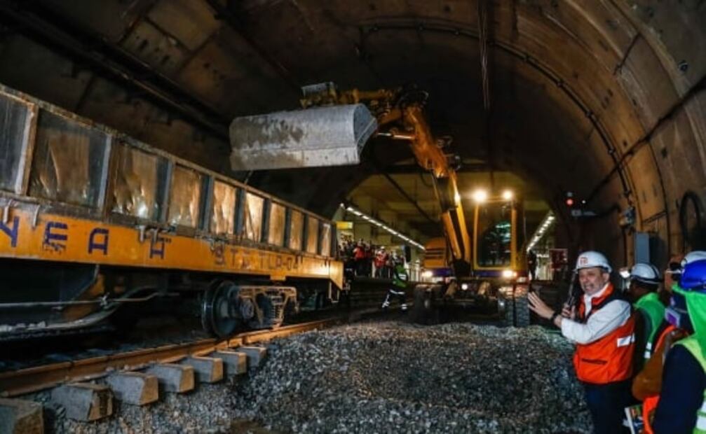 Obras de rehabilitación de Línea 12, concluidas en noviembre, estima STC Metro