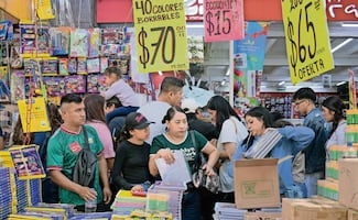 Un día antes del regreso a clases, repuntan las ventas