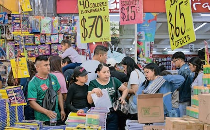 Un día antes del regreso a clases, repuntan las ventas