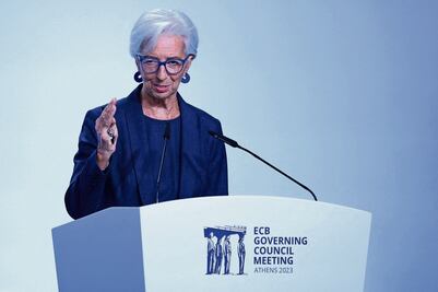 BCE ve riesgo de contagio de los fondos a la banca